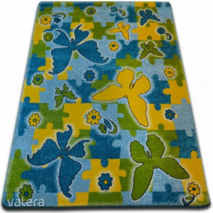 gyerekek szőnyeg Pillangó kék C429, 120x170 cm