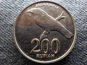 Indonézia Jalak Bali 200 rúpia 2003 UNC FORGALMI SORBÓL (id70107)