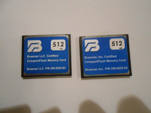 Braemar kártya 512 Mb ! Compact Flash memóriakártya! Ipari!