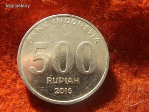 Indonézia nagy alu 500 rupia 2016   28/428