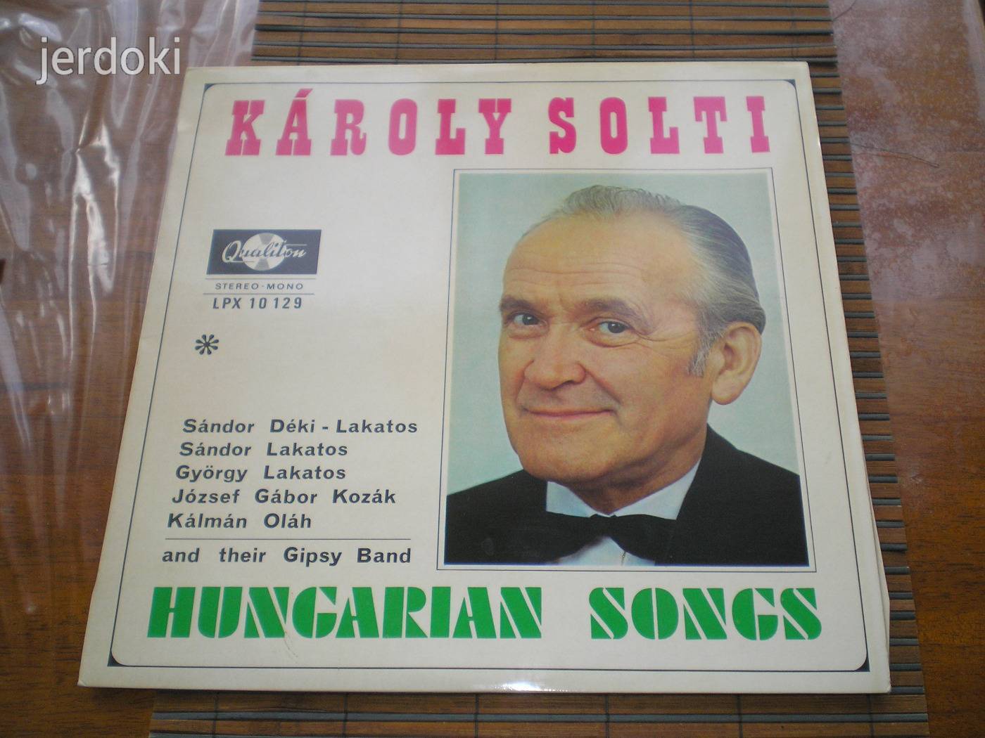 Solti Károly - Magyar nóták bakelit lemez kitűnő állapotban