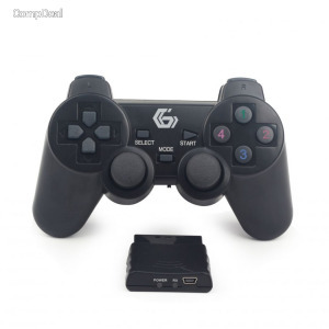 Gembird JPD-WDV-01 Wireless Gamepad Black
