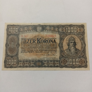 1000 Korona 1923 VF