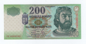 1998 200 forint FE  UNC