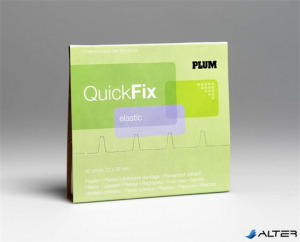 Sebtapasz utántöltő Quick Fix,45 darabos, rugalmas textil, PLUM