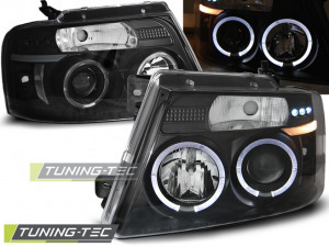 Ford F150 Első Lámpa, Tuning-Tec, Angel Eyes (Évj.: 2004 - 2008)