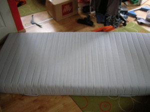 IKEA matrac világoskék huzattal 100x200cm-es Dus 0921