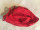 Piros fekete mintás Hello Kitty cicás lányka sapka strandsapka fejkendő Kép