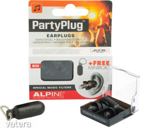 Alpine - PartyPlug füldugó fekete