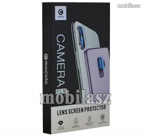 MOCOLO kameravédő üvegfólia - 1db, törlőkendővel, 9H - APPLE iPhone 12 mini - GYÁRI