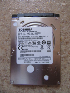 Toshiba 2,5 1TB HDD merevlemez