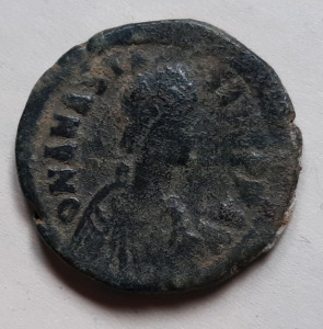 I. Anastasius bizánci Follis Constantinopolis Kr.u.: 491-518 31-32mm 17,3g