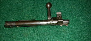 Mauser K98 zár, hatástalanított ,szép.