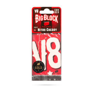 Autós illatosító PalomaV8 BigBlock Nitro Cherry autóillatosító