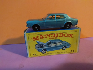 Régi matchbox Ford Zodiac MK IV =94=