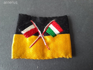 I. világháború textil jelvény patrióta zászlók