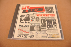 Guns N Roses - G N R Lies 1988 Geffen Records kiadás cd úsjzerű