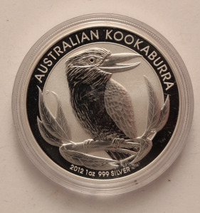 Ausztrália 1 dollár 2012 Ag.(999) 31,1g - Kookaburra