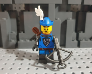 LEGO Castle - Black Falcon - Számszeríjász figura - ÚJ