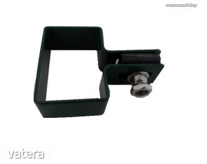 3D Zártszelvény kerítés bilincs VÉG 60 × 40 mm ZÖLD Kód:BVZ