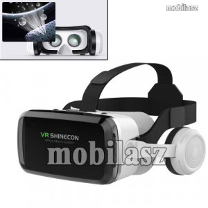 VR SHINECON G04BS videoszemüveg - VR 3D, filmnézéshez ideális, 100°-os látószög, bluetooth-os lev...
