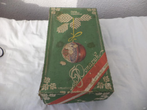 [ABC] Retro szovjet karácsonyfa díszek, dobozos