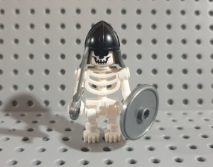 LEGO Castle - Skeleton - Csontváz harcos 2. verzió - ÚJ