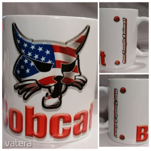 Bobcat bögre  (USA LOGO)