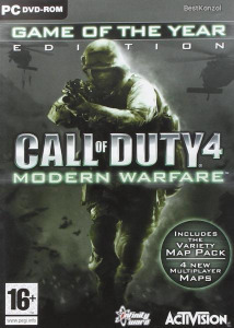 PC - PC Call of Duty Modern Warfare 4 Game of the Year Edition lemezes /ÚJ/
