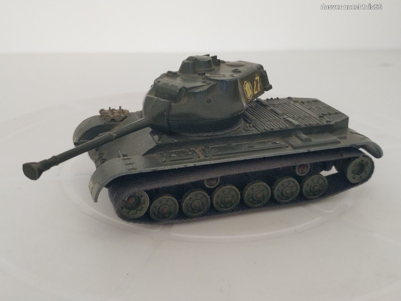 Voiture Solido - Tank Patton M47 - véhicule Solido