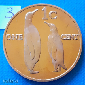 Marie Byrd Land 1 cent 2012 UNC Pingvin